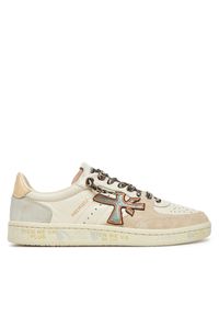 Sneakersy Premiata. Kolor: beżowy