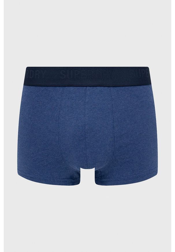 Superdry bokserki (2-pack) męskie. Kolor: niebieski. Materiał: bawełna
