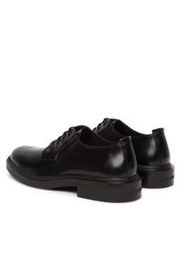 Calvin Klein Półbuty Postman Derby HM0HM01838 Czarny. Kolor: czarny. Materiał: skóra