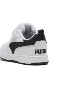 Puma - Sneakersy PUMA Rebound V6 Lo dla małych dzieci PUMA White Black transparent. Kolor: czarny, biały, wielokolorowy. Szerokość cholewki: normalna. Sport: turystyka piesza, koszykówka