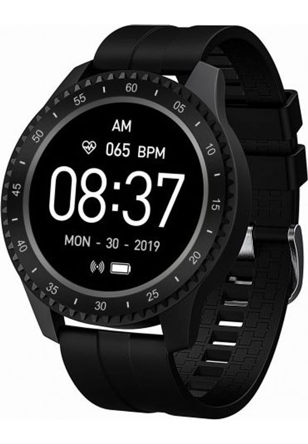Smartwatch Garett Electronics Sport 12 Czarny. Rodzaj zegarka: smartwatch. Kolor: czarny. Styl: sportowy
