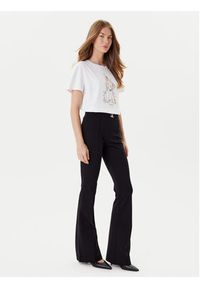 Liu Jo T-Shirt MF5412 JS923 Biały Regular Fit. Kolor: biały. Materiał: bawełna #5