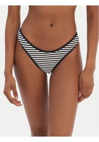 Seafolly Dół od bikini Clubhouse 40707-281 Czarny. Kolor: czarny. Materiał: syntetyk #1