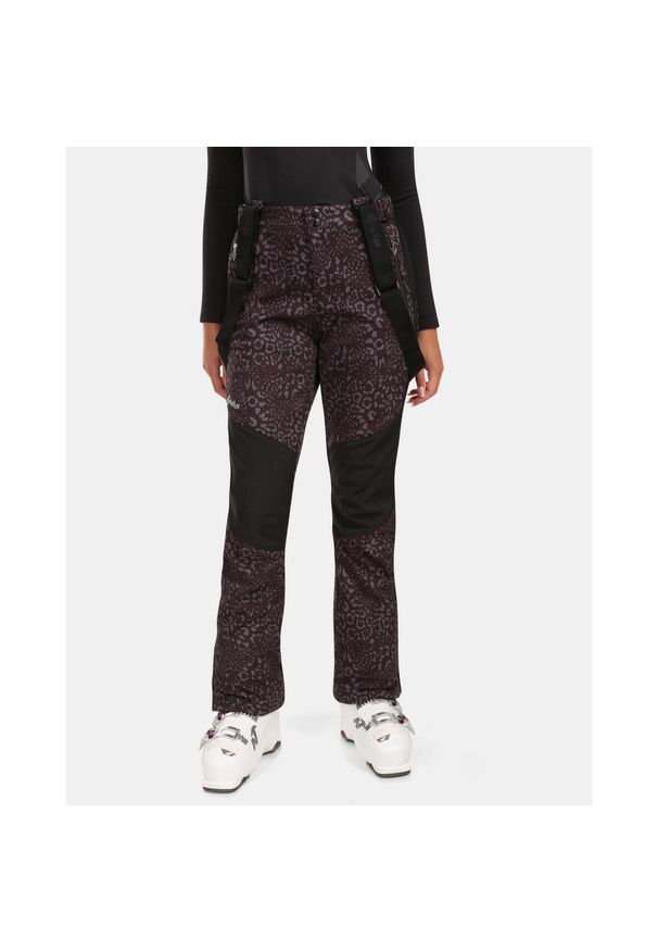 Damskie spodnie narciarskie softshell Kilpi TORIEN-W. Kolor: czarny. Materiał: softshell. Sezon: zima. Sport: narciarstwo