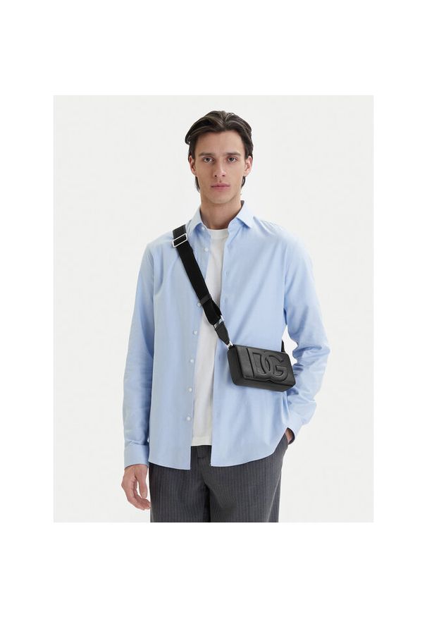 DOLCE & GABBANA - Saszetka Dolce&Gabbana. Kolor: czarny