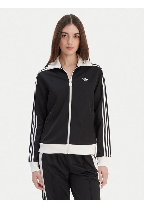 Adidas - adidas Bluza adicolor Classic KD7969 Czarny Regular Fit. Kolor: czarny. Materiał: bawełna