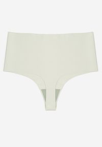 Renee - Jasnozielone Bezszwowe Majtki High Waist Kolunea. Stan: podwyższony. Kolor: zielony