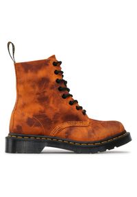 Glany Dr. Martens. Kolor: pomarańczowy