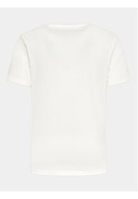 La Martina T-Shirt WMR005 JS206 Biały Regular Fit. Kolor: biały. Materiał: bawełna