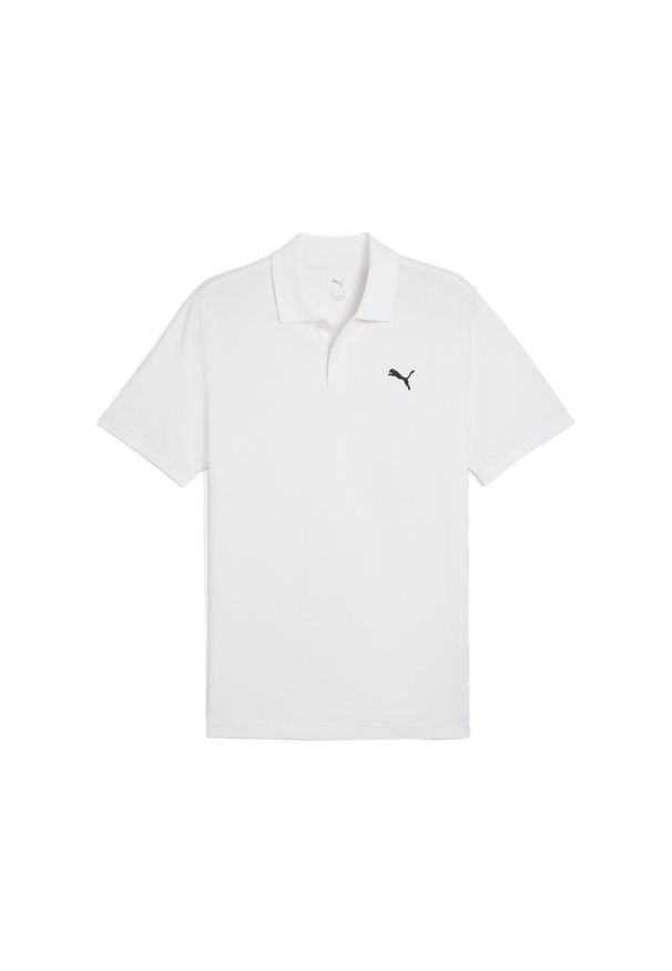 Polo Puma Ess Pique Polo. Typ kołnierza: polo. Kolor: biały