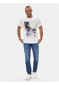 JOOP! Jeans T-Shirt 47Dario 30042425 Biały Modern Fit. Kolor: biały. Materiał: bawełna
