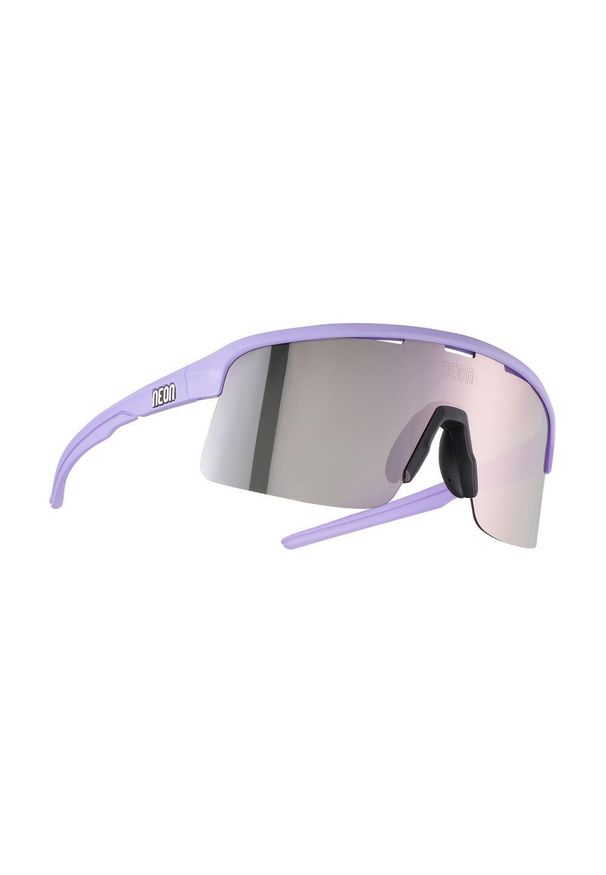 NEON - Okulary sportowe unisex Arrow 2.0 poliwęglan mirror, 100% ochrony UV. Kolor: fioletowy