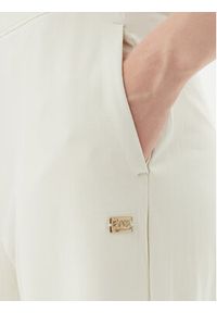 EA7 Emporio Armani Spodnie dresowe 7W000083 AF13135 U1112 Beżowy Wide Leg. Kolor: beżowy. Materiał: bawełna