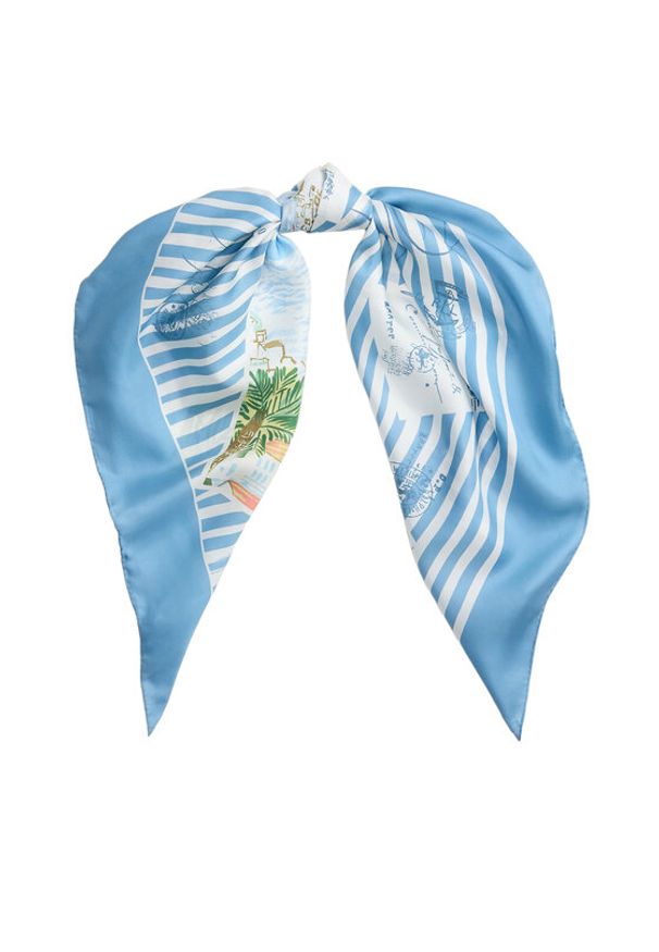 Lauren Ralph Lauren - LAUREN RALPH LAUREN Chusta 454P14501001 Kolorowy. Materiał: jedwab. Wzór: kolorowy