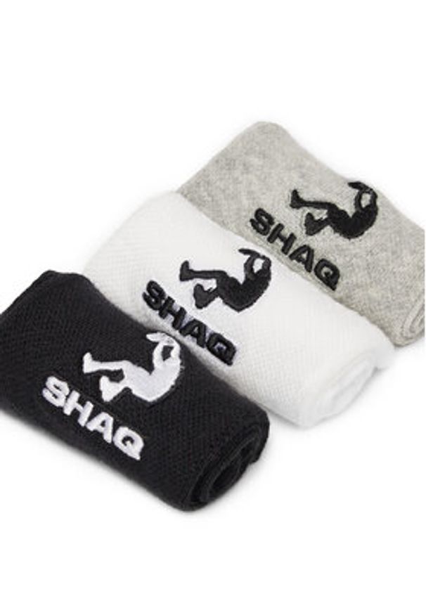 Shaq Skarpety krótkie AS_SHQ_H_001Z_SS25 (3-PACK) Kolorowy. Materiał: bawełna. Wzór: kolorowy