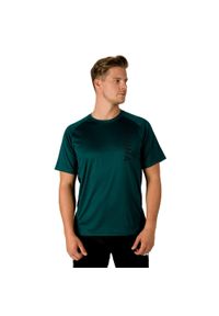 Puma - Koszulka fitness męska PUMA Fit Tee. Kolor: niebieski, wielokolorowy, zielony. Sport: fitness