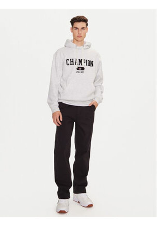 Champion Bluza 220430 Szary Regular Fit. Kolor: szary. Materiał: bawełna