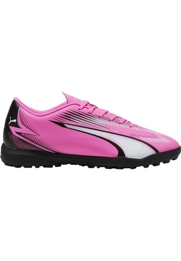 Buty piłkarskie męskie Puma Ultra Play. Zapięcie: sznurówki. Kolor: wielokolorowy, czarny. Materiał: syntetyk, materiał. Szerokość cholewki: normalna. Sport: piłka nożna
