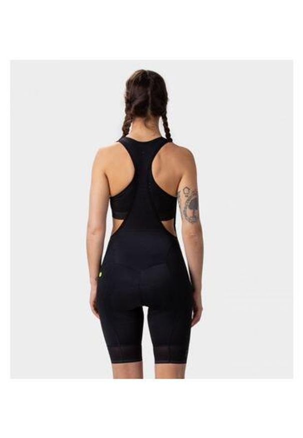 ALÉ CYCLING - Spodenki rowerowe damskie Alé Sella Plus bibshorts. Kolor: czarny