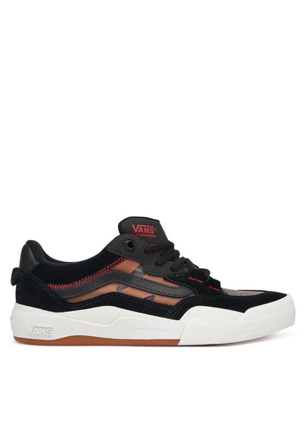 Vans Sneakersy Skate 2 Wayvee VN000D5DBFM1 Czarny. Kolor: czarny. Materiał: skóra, zamsz. Sport: skateboard
