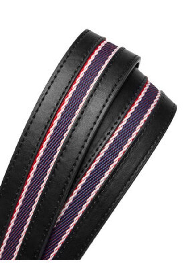 Beverly Hills Polo Club Pasek CEO-BHPC-M2-002-SS26 Czarny. Kolor: czarny. Materiał: materiał