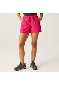 Regatta - Spodenki damskie Travel Light Packaway. Kolor: różowy. Materiał: materiał. Sport: turystyka piesza #1