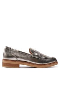 Loafersy Caprice. Kolor: szary