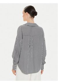 Vero Moda Koszula Bumpy 10311681 Czarny Oversize. Kolor: czarny. Materiał: wiskoza #4