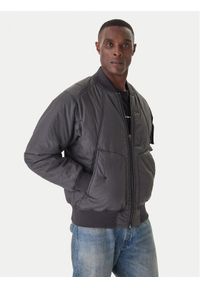 G-Star RAW - G-Star Raw Kurtka bomber GA-1 D26882-E063 Szary Regular Fit. Kolor: szary. Materiał: syntetyk