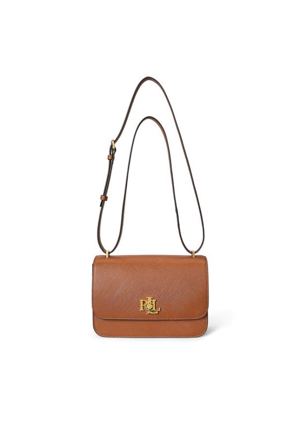 Lauren Ralph Lauren - LAUREN RALPH LAUREN Torebka 431974272001 Brązowy. Kolor: brązowy. Materiał: skórzane