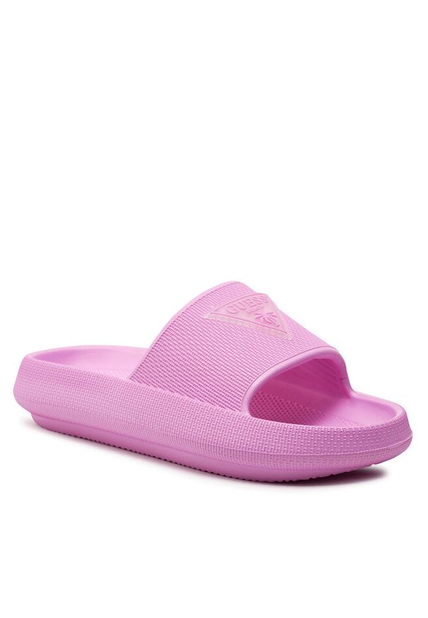 Klapki Guess. Kolor: różowy