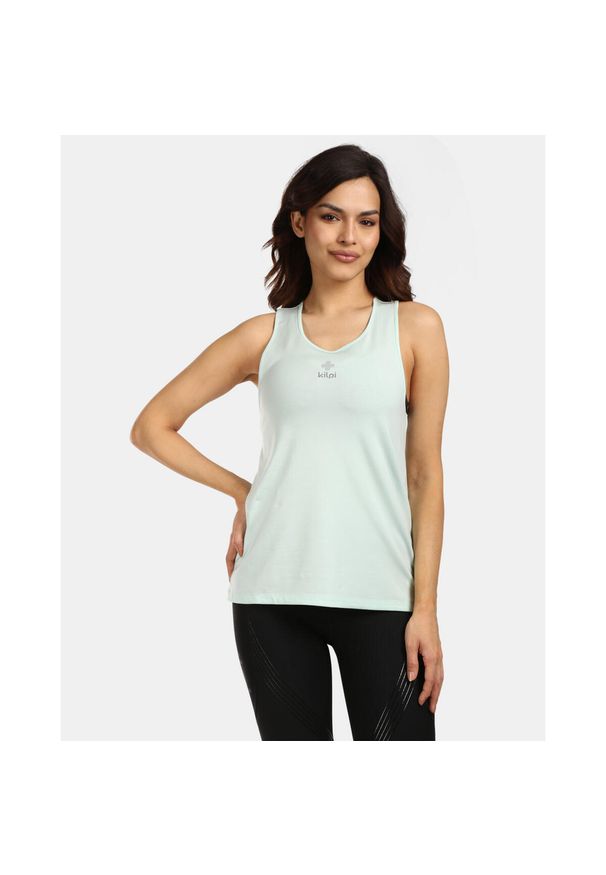 Damski top sportowy Kilpi Lanca-W menthol 38. Kolor: zielony. Materiał: lyocell. Sport: bieganie