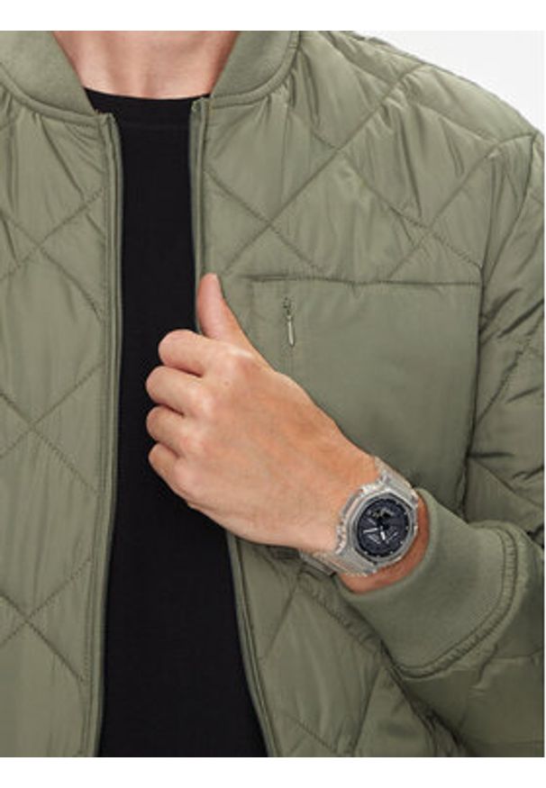 G-Shock Zegarek GA-2100SKE-7AER Biały. Kolor: biały
