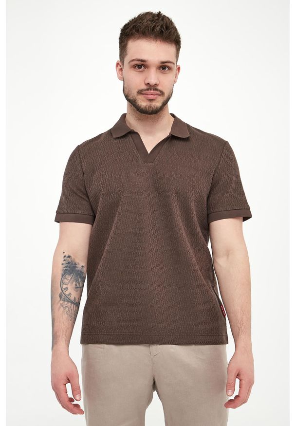 JOOP! Jeans - Polo męskie Pono JOOP! JEANS. Typ kołnierza: polo