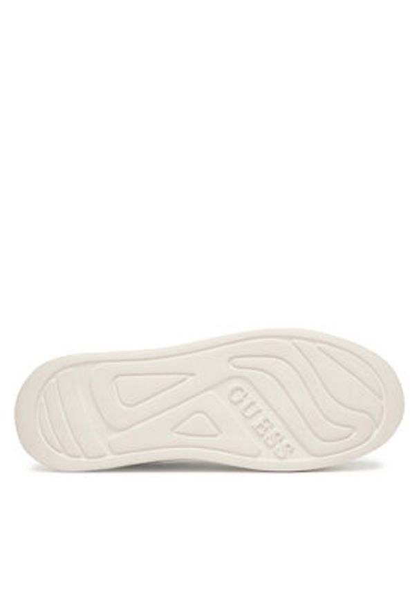 Guess Sneakersy FLPE11 LEA12 Czarny. Kolor: czarny. Materiał: skóra, syntetyk