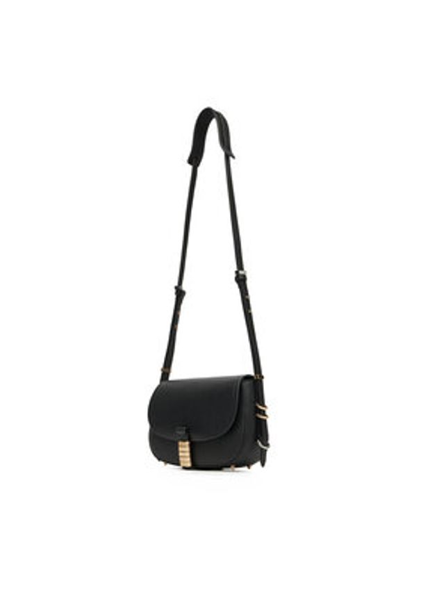 Pinko - PINKO Torebka Saddle Mini PE PLTT 103831 A270 Czarny. Kolor: czarny. Materiał: skórzane