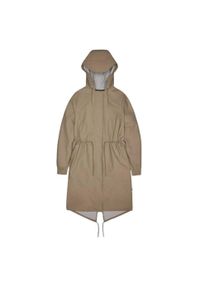 Rains - Kurtka RAINS STRING W PARKA W3 Beżowy. Kolor: beżowy. Materiał: tkanina, syntetyk #2