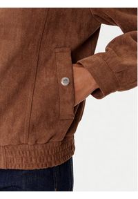 Morgan Kurtka z imitacji skóry 252-GPOKEL Brązowy Regular Fit. Kolor: brązowy. Materiał: skóra #2