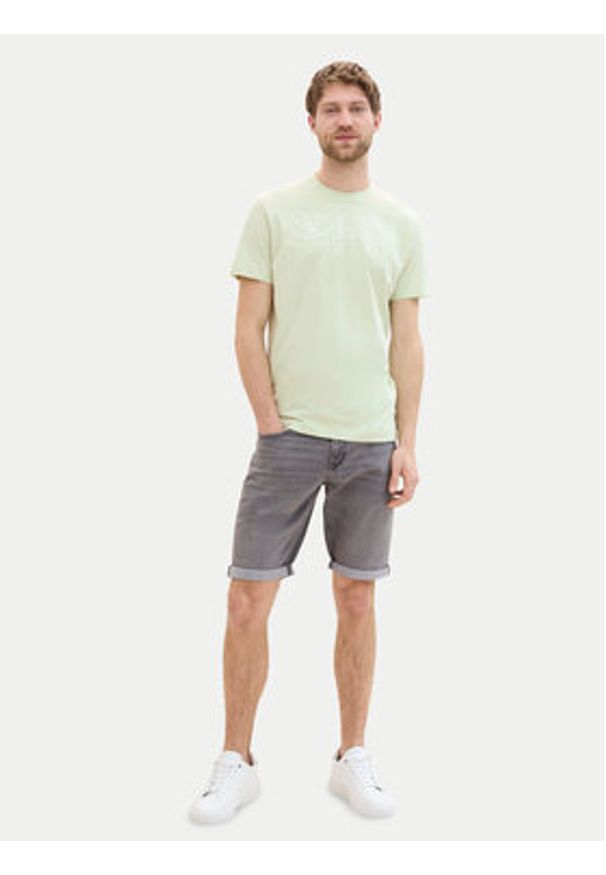 Tom Tailor T-Shirt 1035611 Zielony Regular Fit. Kolor: zielony. Materiał: bawełna