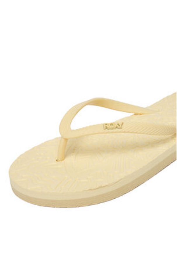 Roxy Klapki CEOWB-SS25-3C021 Żółty jasny. Kolor: żółty. Materiał: syntetyk