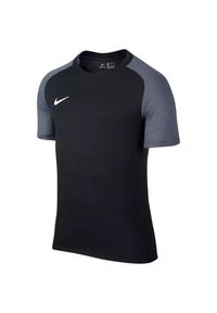 Nike - T-shirt sportowy z krótkim rękawem chłopięcy Dry Revolution IV Jersey Jr Tee. Kolor: czarny. Materiał: poliester. Długość rękawa: krótki rękaw. Długość: krótkie. Sport: piłka nożna #1