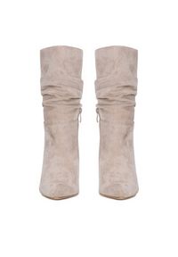 DeeZee Botki WYL3588-5 Beżowy. Kolor: beżowy. Materiał: materiał #2