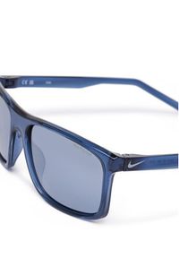 Nike Okulary przeciwsłoneczne Fire L P FD1819 434 Granatowy. Kolor: niebieski
