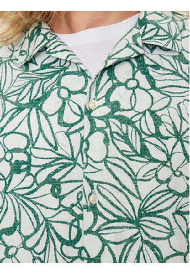 GAP - Gap Koszula 885310-07 Zielony Regular Fit. Kolor: zielony. Materiał: bawełna