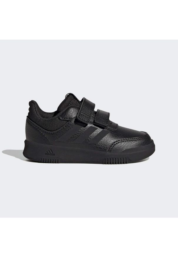 Adidas - Tensaur Hook and Loop Shoes. Kolor: wielokolorowy, czarny, szary. Materiał: materiał