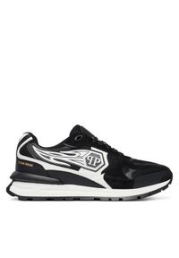 Philipp Plein - PHILIPP PLEIN Sneakersy SAFS MSC4074 PLE022N Czarny. Kolor: czarny. Materiał: materiał #1
