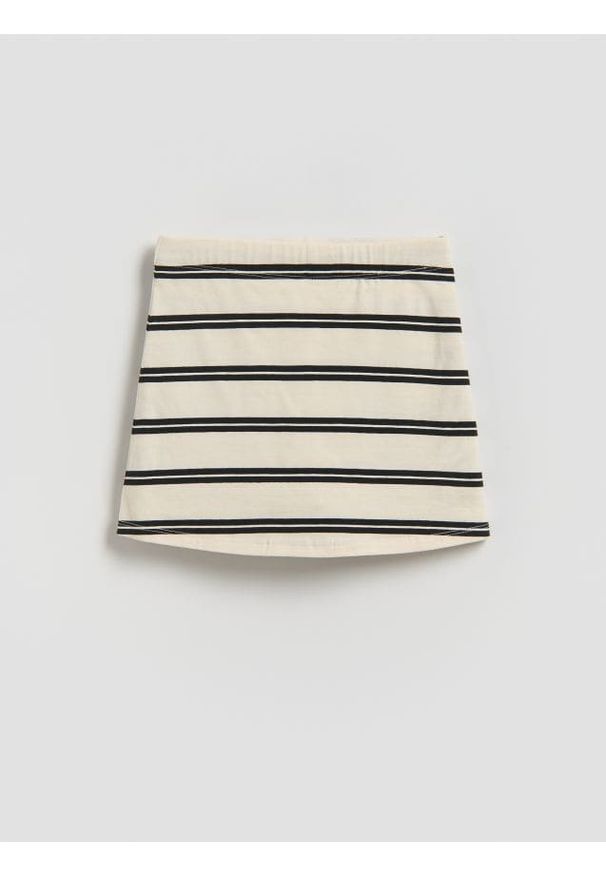 Reserved - Spódnico-spodenki - złamana biel. Materiał: bawełna