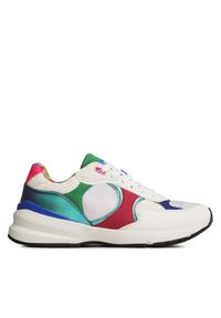 Desigual Sneakersy 23SSKP34 Kolorowy. Wzór: kolorowy