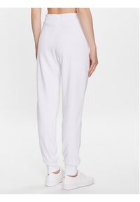 Versace Jeans Couture Spodnie dresowe 74HAAY01 Biały Regular Fit. Kolor: biały. Materiał: bawełna