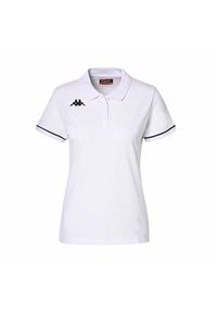 Polo Kappa Barla. Typ kołnierza: polo. Kolor: biały, wielokolorowy, czarny. Styl: elegancki